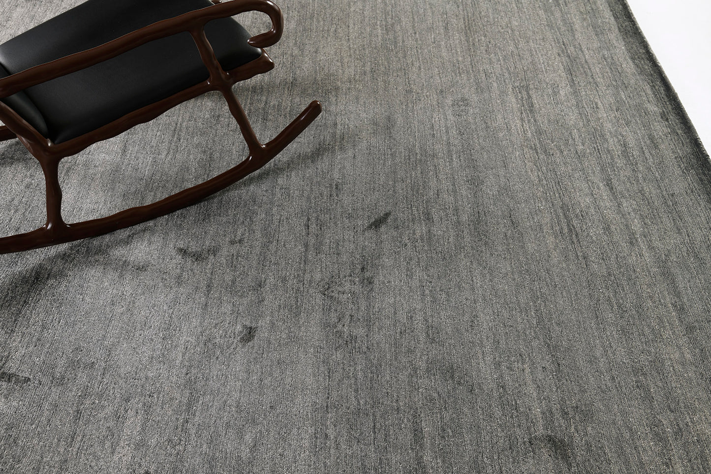 Modern Rug Image 10386 Solid Design Bamboo Silk Rug Dara