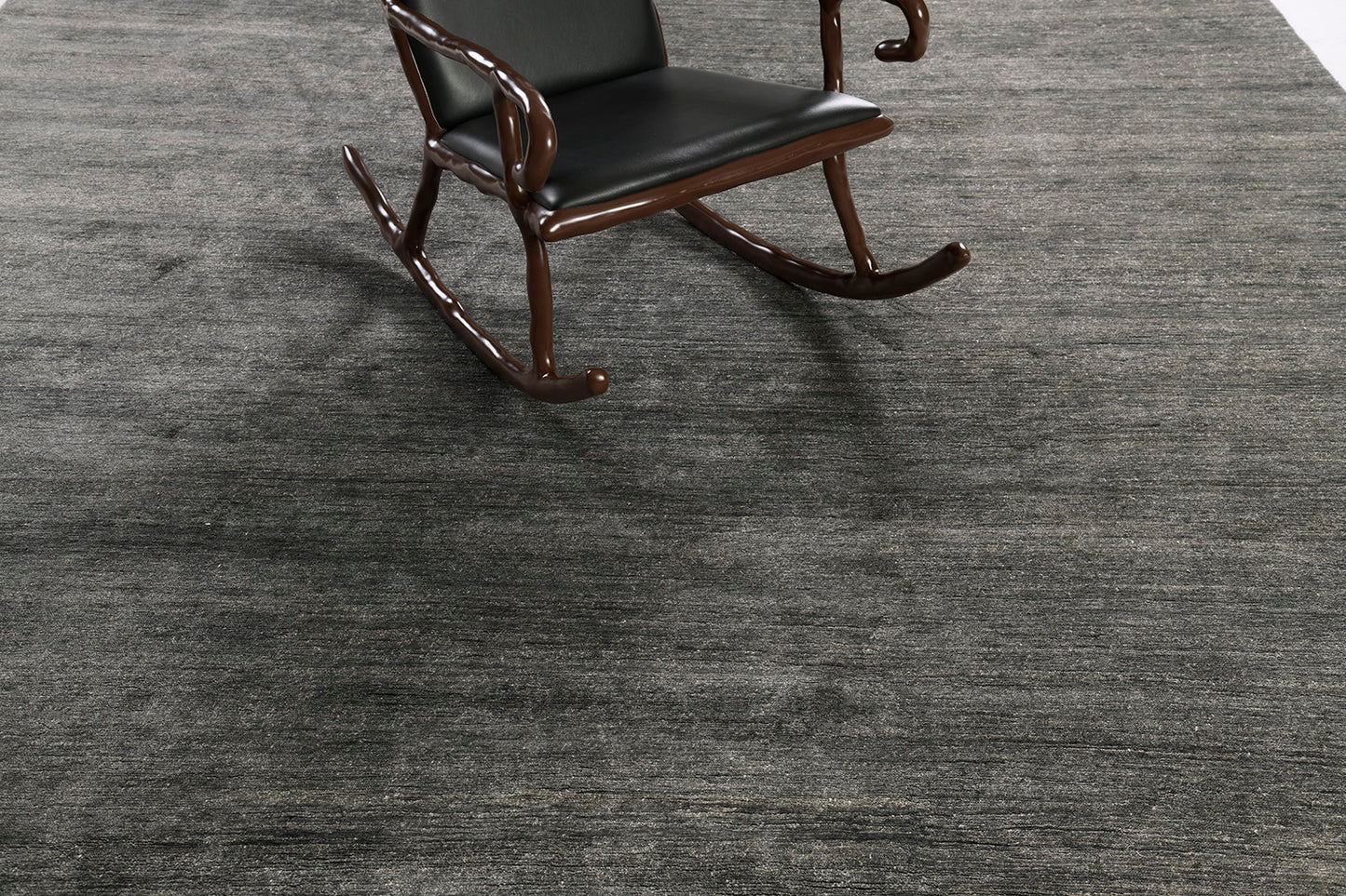 Modern Rug Image 10387 Solid Design Bamboo Silk Rug Dara