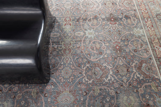 Persian Rug 305 Antique Persian Bidjar Distressed Rug 26679