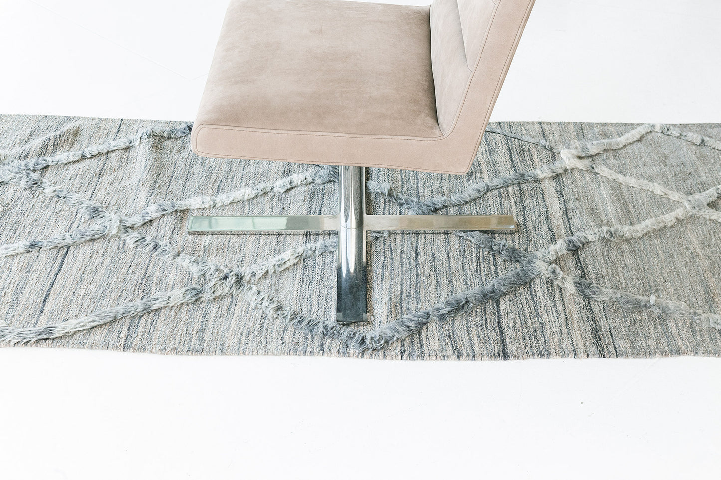 Modern Rug Image 8019 Moroccan Middle Atlas Tribe Berber Embossed Runner