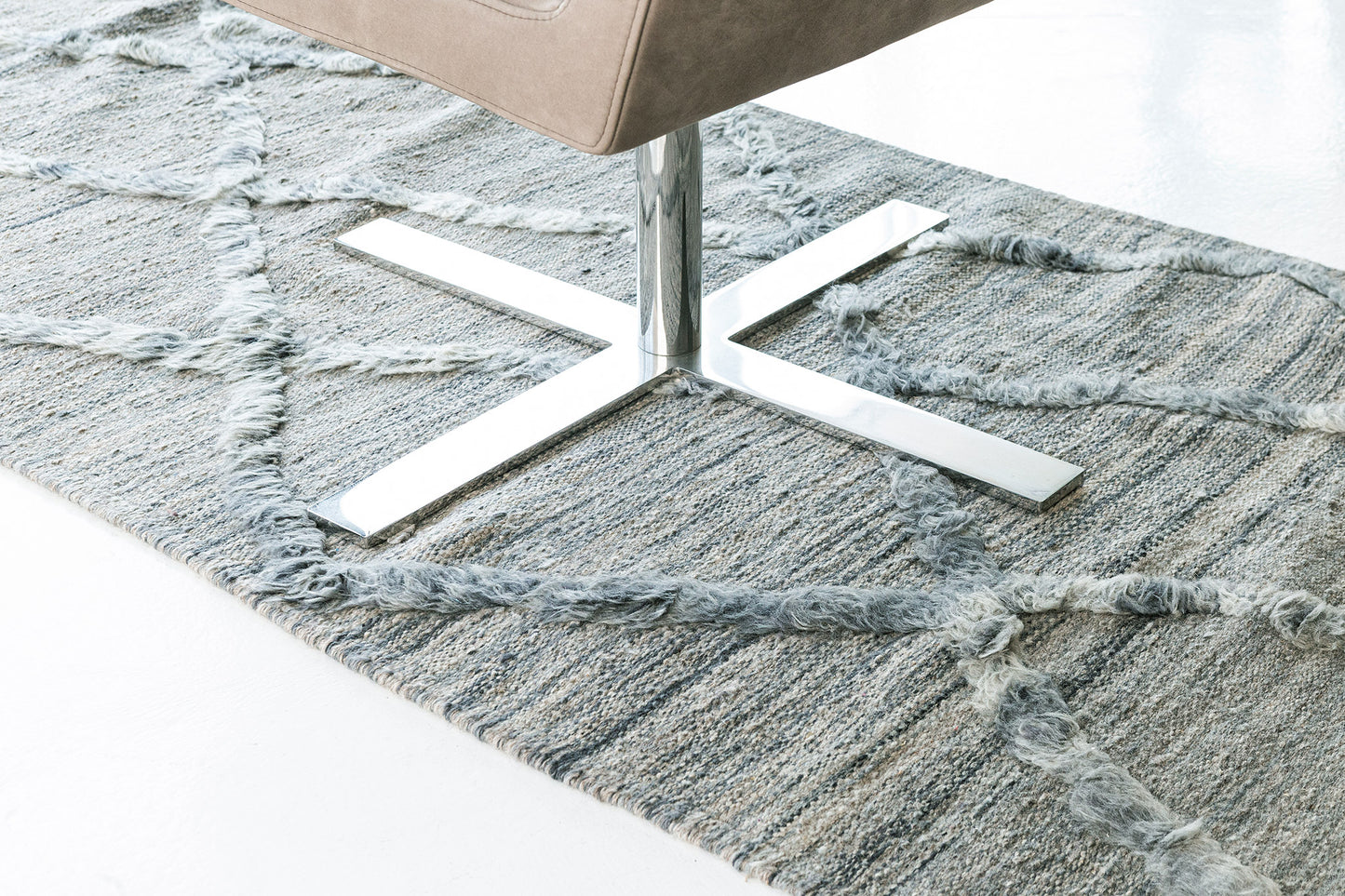 Modern Rug Image 8020 Moroccan Middle Atlas Tribe Berber Embossed Runner