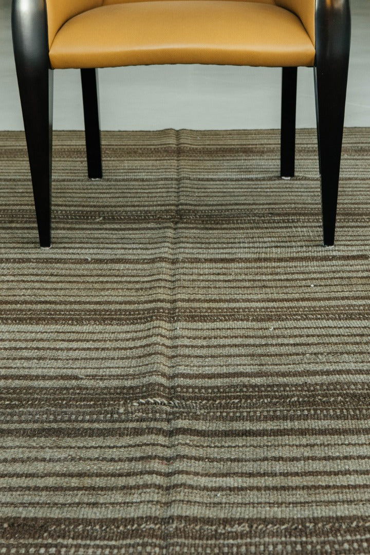 Persian Rug 3562 Vintage Persian Jejim Kilim Flat Weave Square Rug 26768