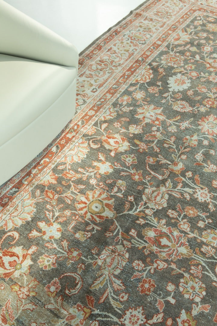 Persian Rug 3893 Vintage Persian Mahal Rug 26805