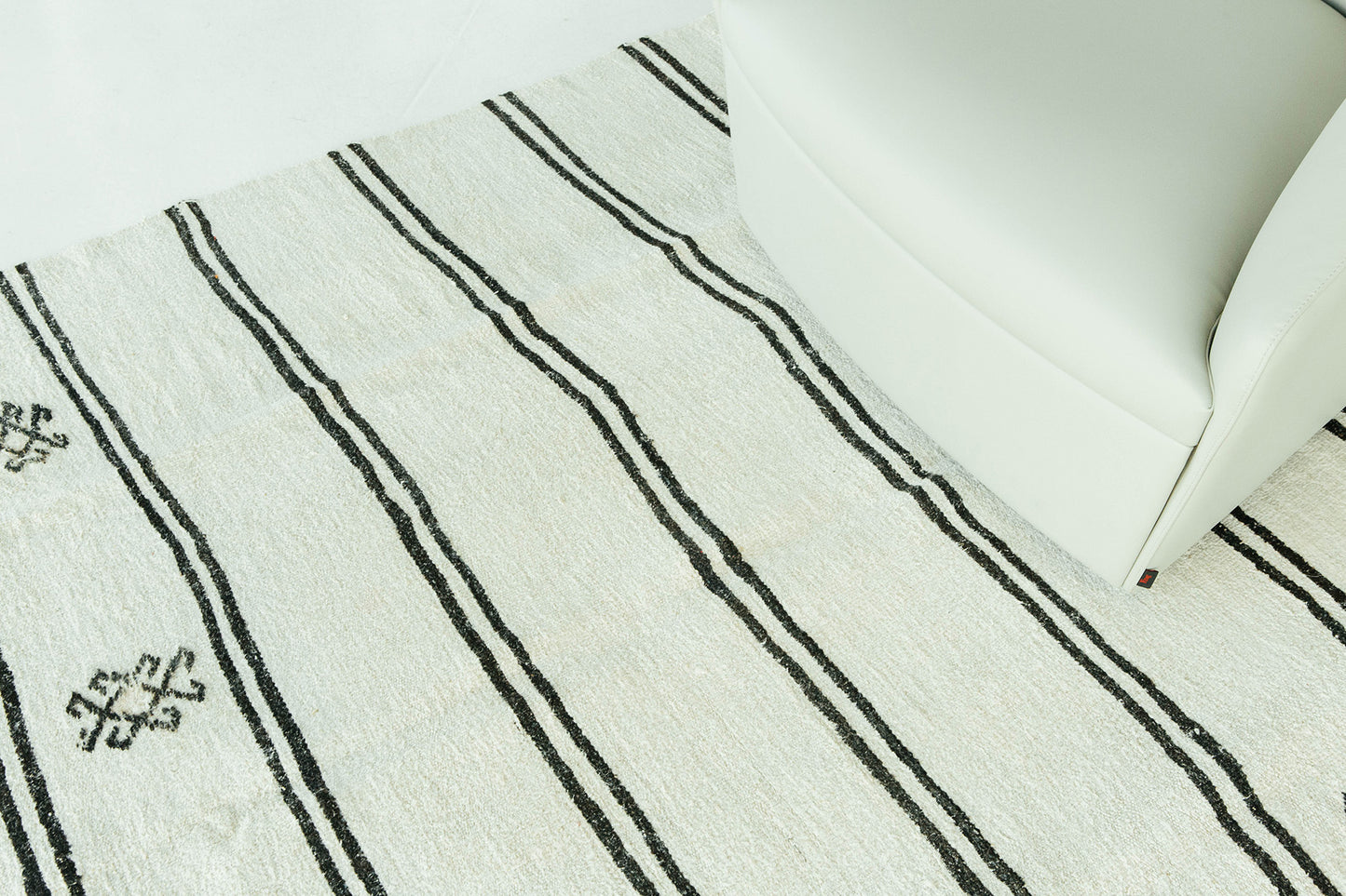 Vintage Anatolian Turkish Flat Weave Kilim