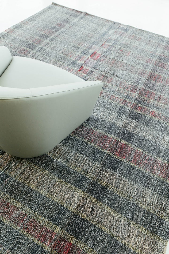 Turkish Tisse Kilim Flat Weave Rug
