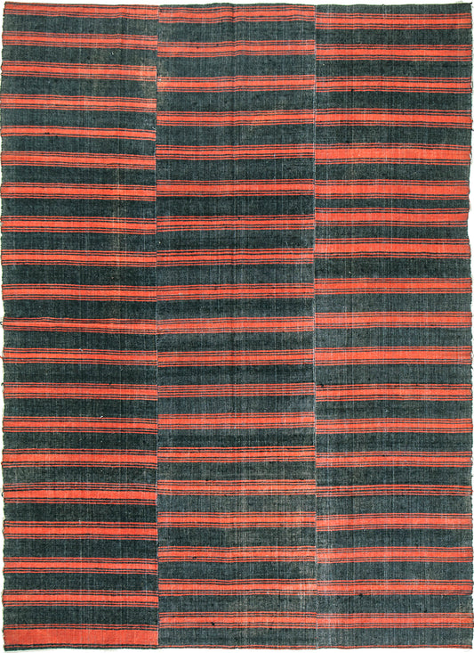 Turkish Tisse Kilim Flat Weave Rug