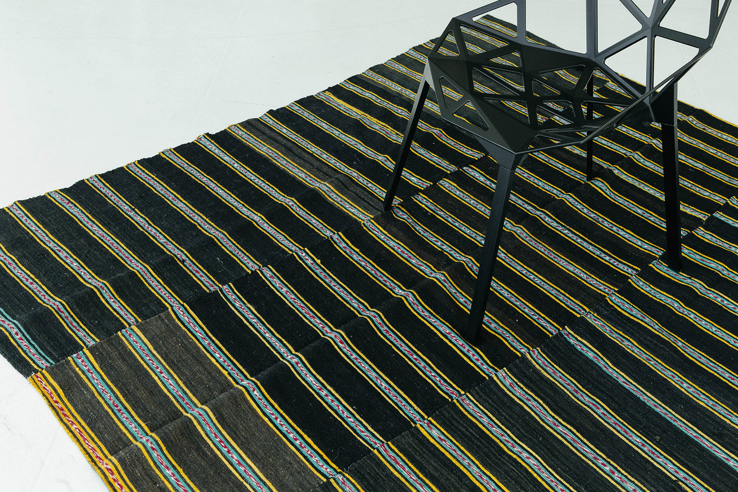 Turkish Tisse Kilim Flat Weave Rug