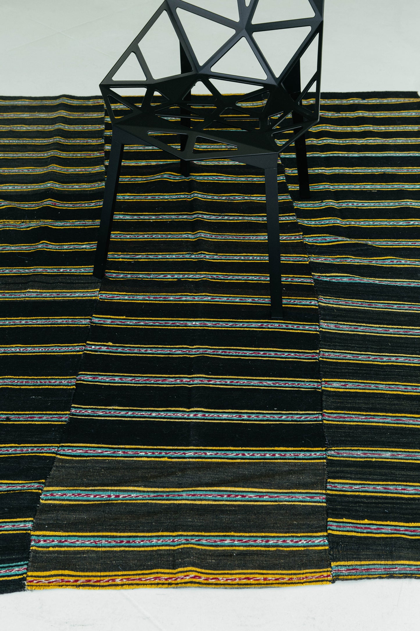 Turkish Tisse Kilim Flat Weave Rug