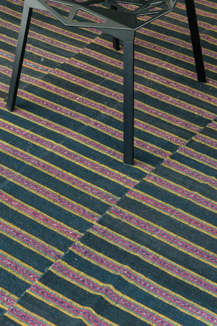 Turkish Tisse Kilim Flat Weave Rug