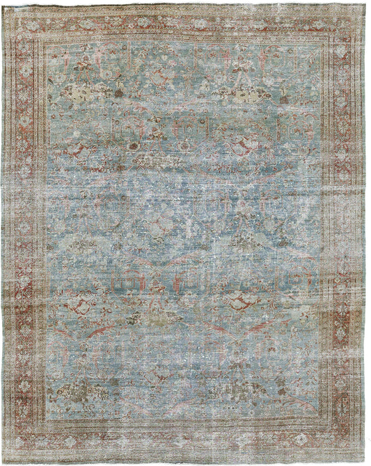 Persian Rug 1068 Antique Persian Mahal Distressed Rug 26897