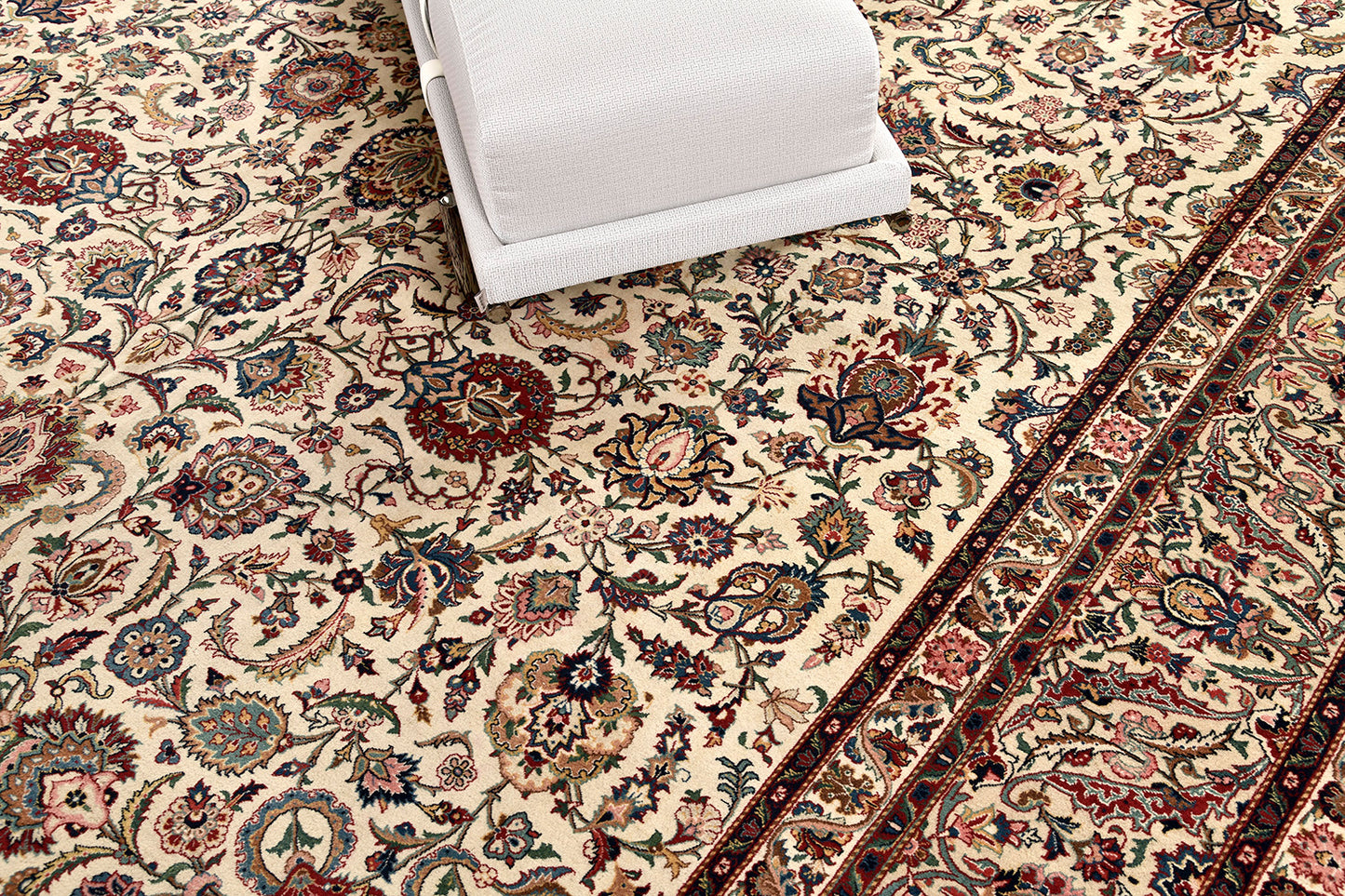 Vintage Persian Kashan 27014