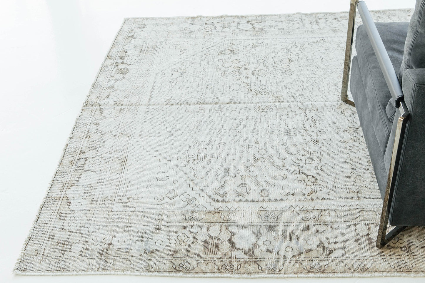 Persian Rug 3914 Vintage Persian Malayer 27116