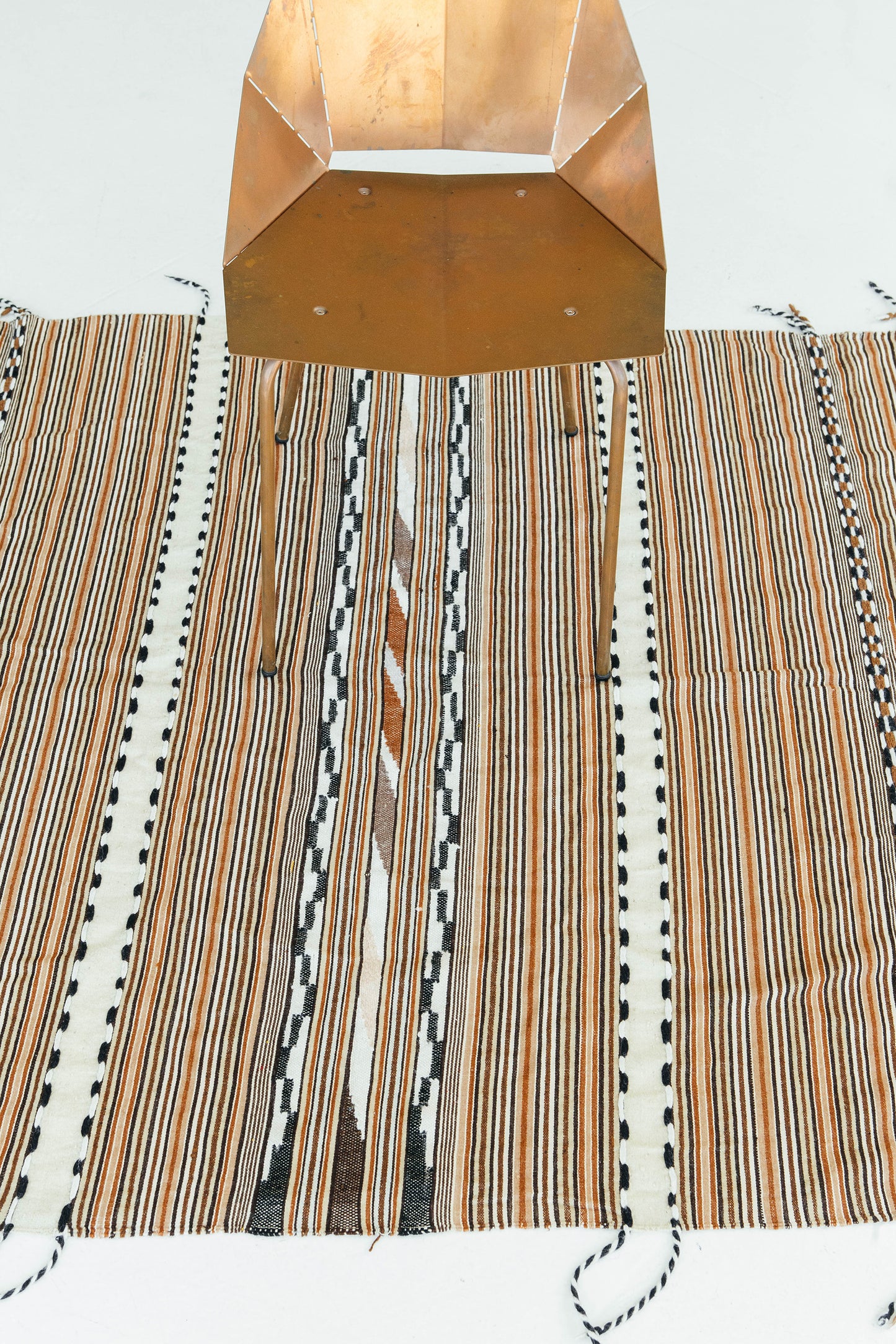 Vintage Anatolian Turkish Flat Weave Kilim