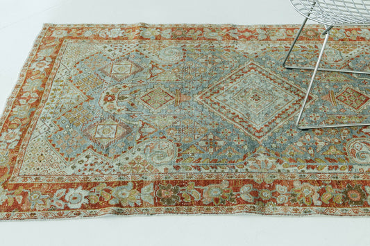 Persian Rug 3935 Vintage Persian Malayer 27216