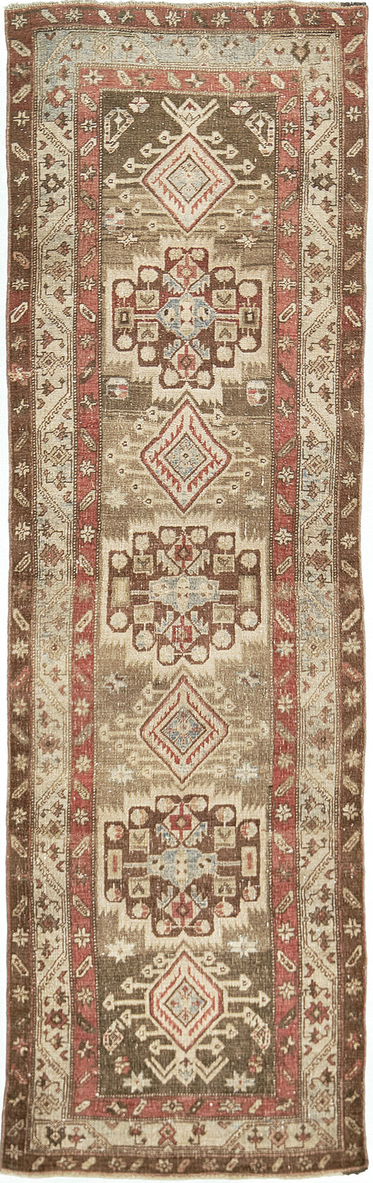 Persian Rug 1859 Antique Persian Sarab Runner 27218