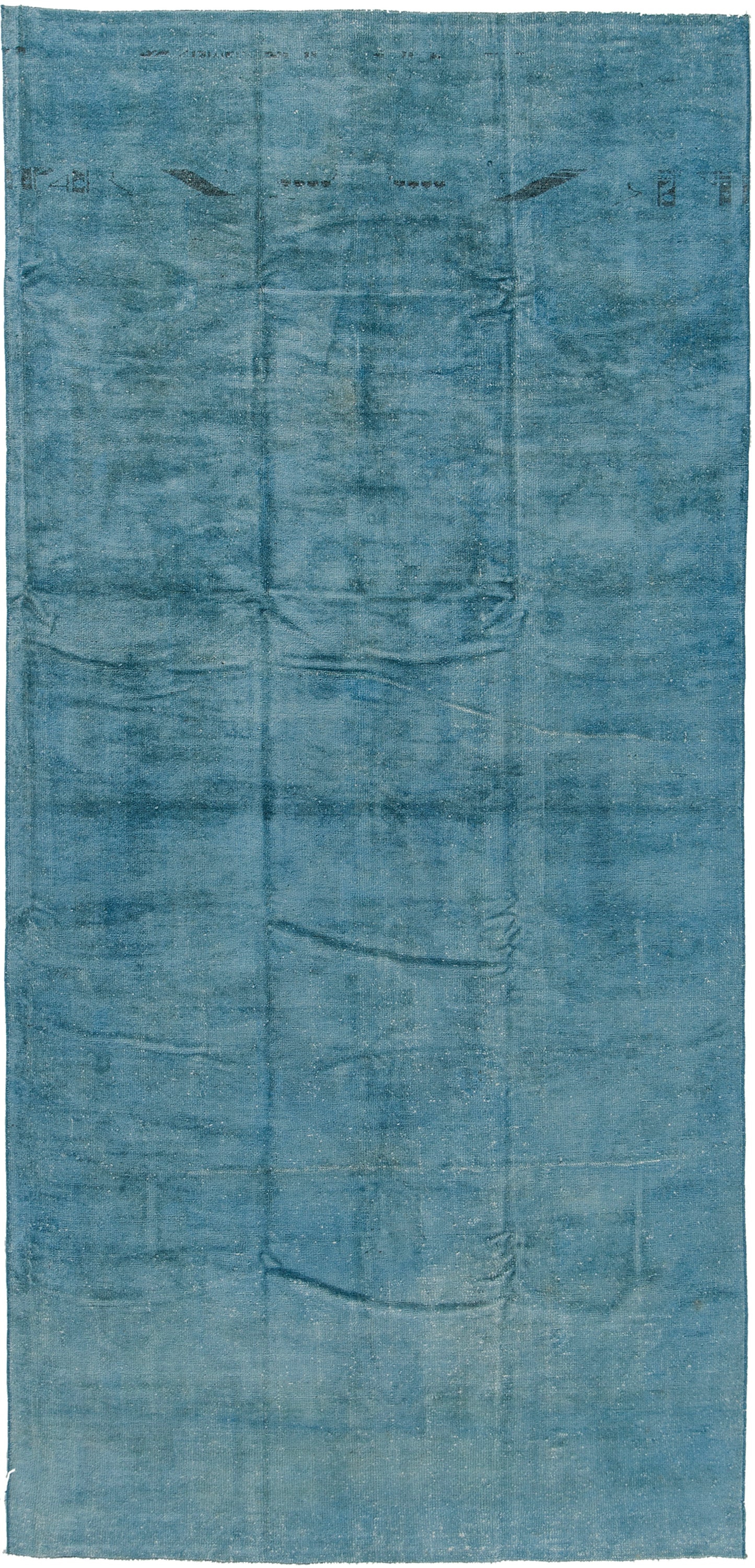 Overdyed Vintage Turkish Anatolian Rug