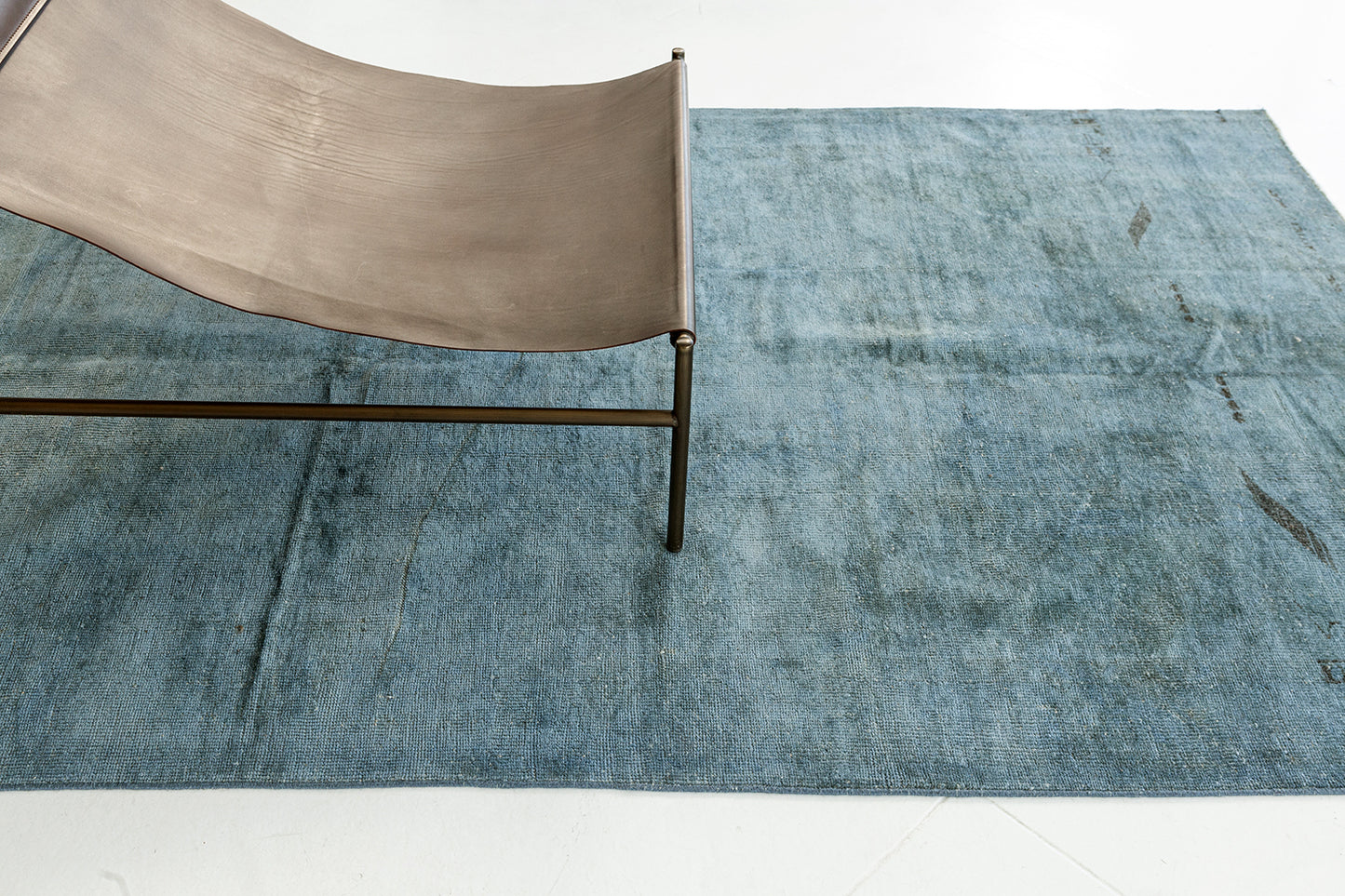 Overdyed Vintage Turkish Anatolian Rug