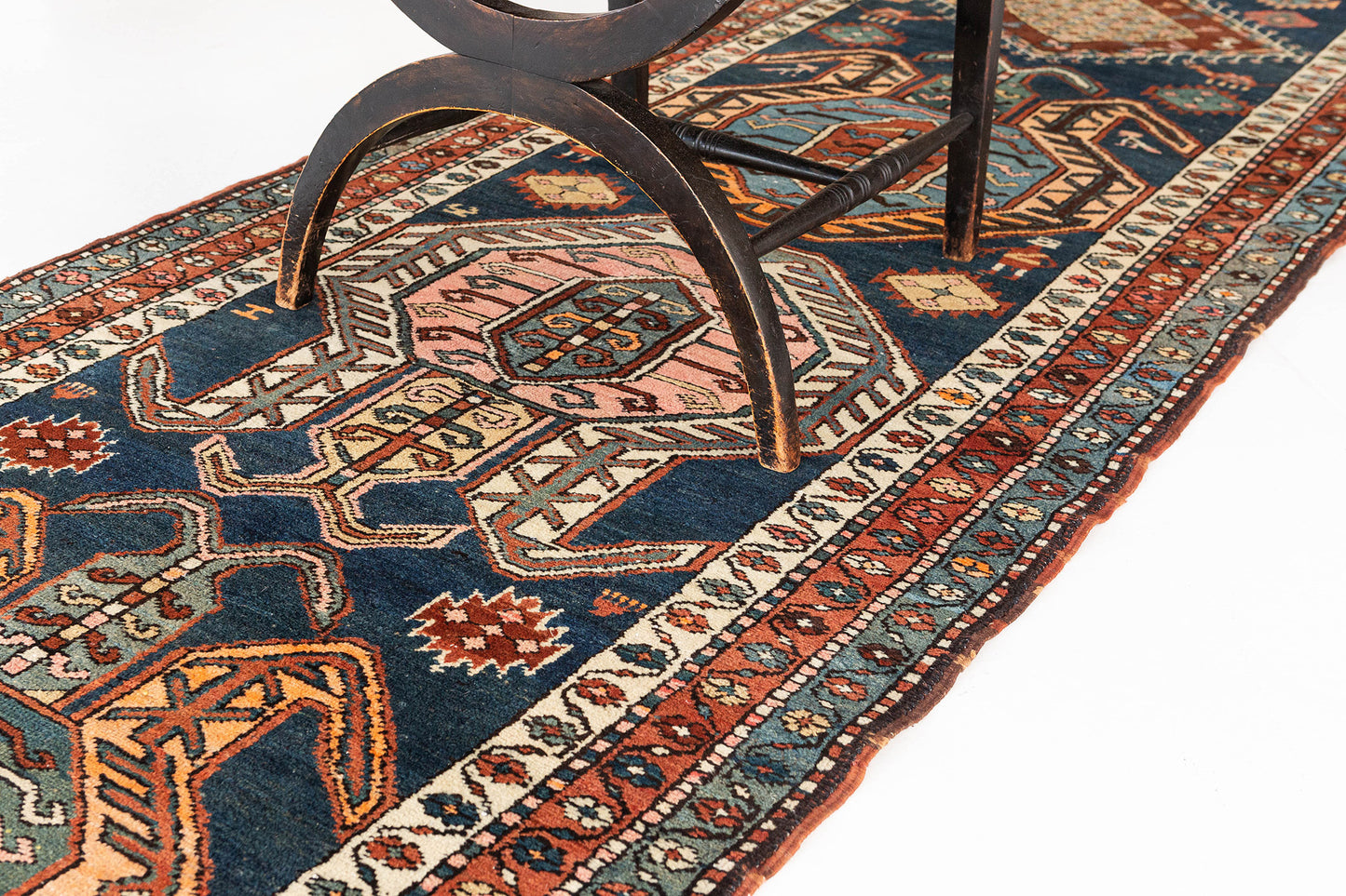 Persian Rug 1936 Antique Persian Serapi Runner 27255