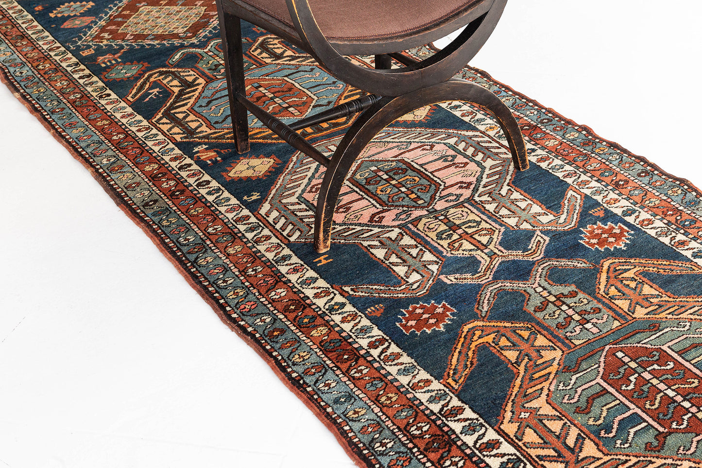 Persian Rug 1934 Antique Persian Serapi Runner 27255