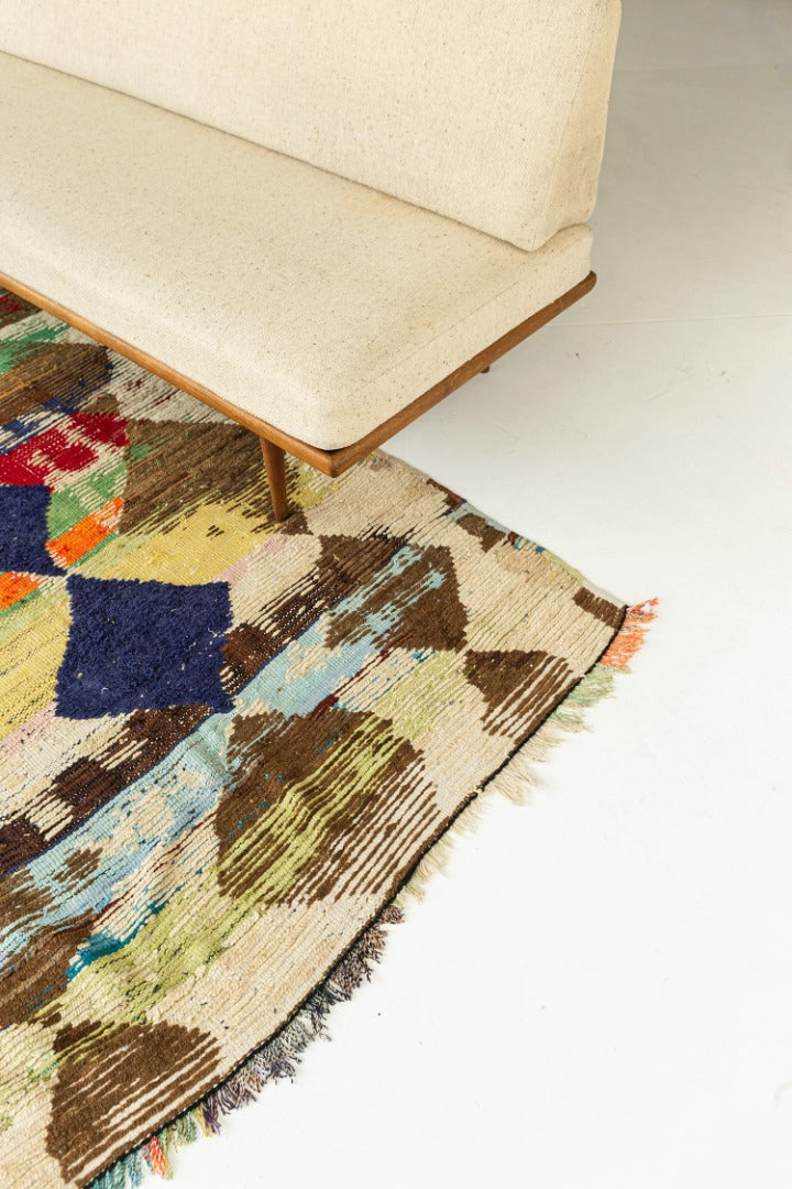 Modern Rug Image 12436 Vintage Moroccan Azilal Tribe Berber Rug