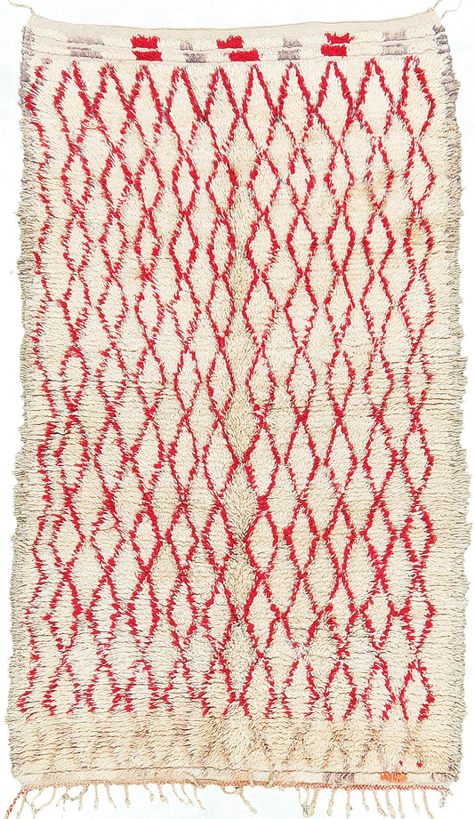 Modern Rug Image 12442 Vintage Moroccan Azilal Tribe Berber Rug