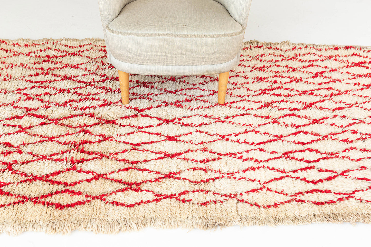 Modern Rug Image 12446 Vintage Moroccan Azilal Tribe Berber Rug