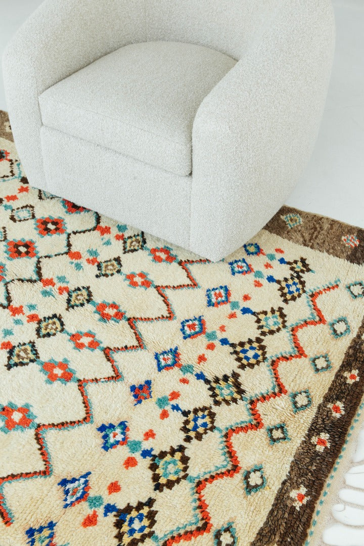 Modern Rug Image 12528 Vintage Moroccan Azilal Tribe Berber Rug