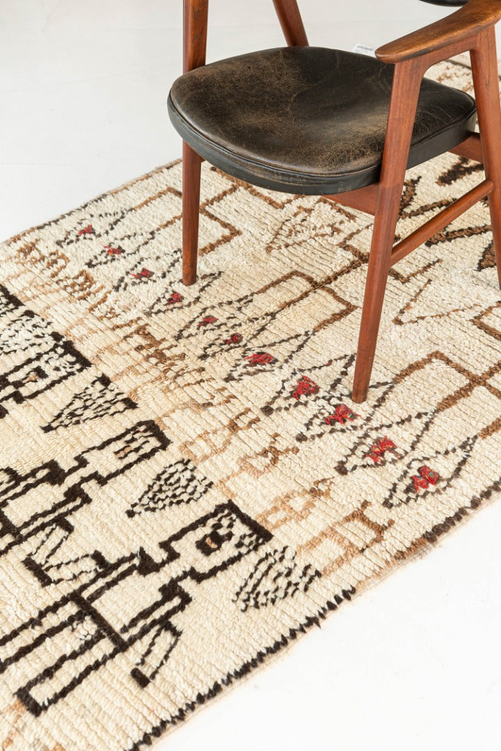 Modern Rug Image 12534 Vintage Moroccan Azilal Tribe Berber Rug