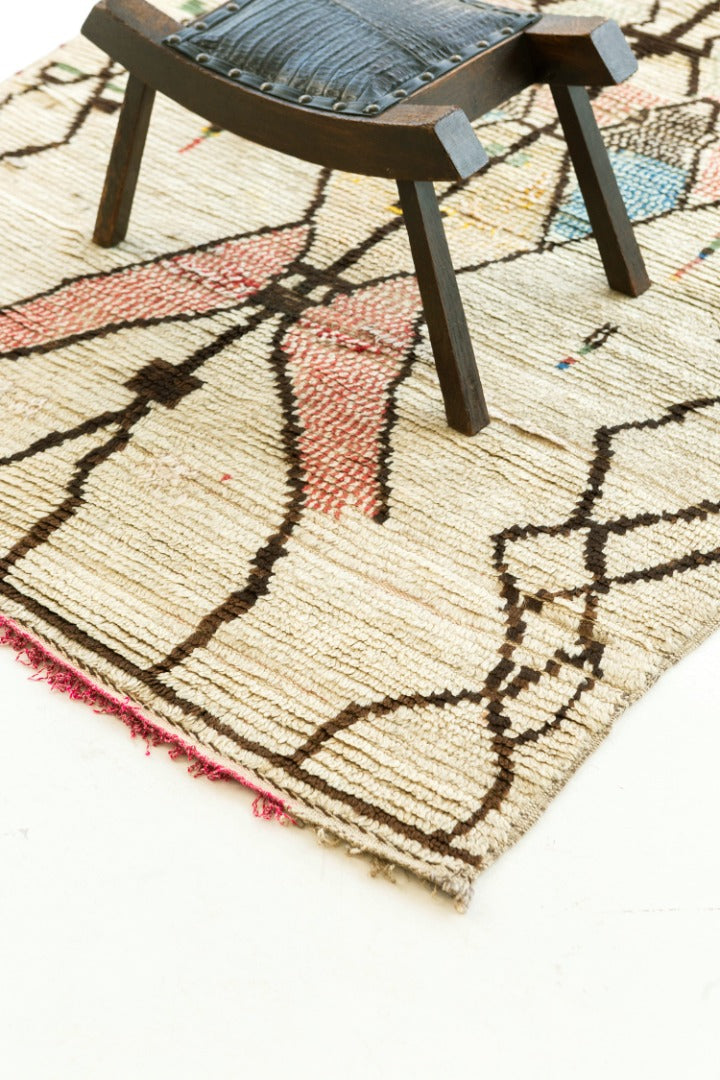 Modern Rug Image 12539 Vintage Moroccan Azilal Tribe Berber Rug