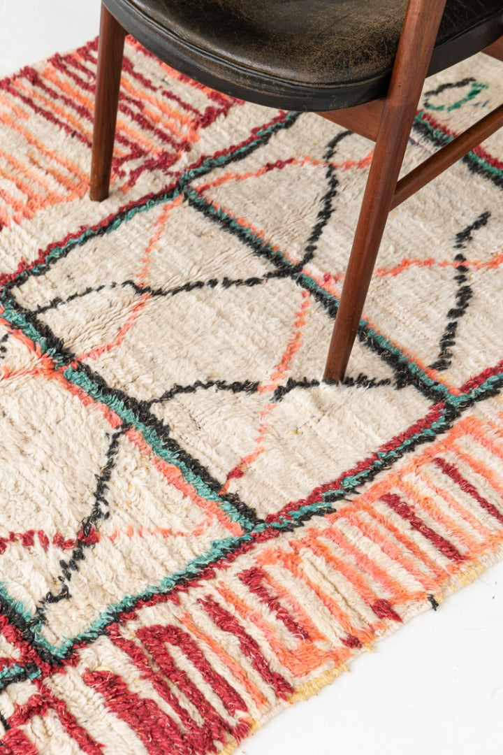 Modern Rug Image 12418 Vintage Moroccan Azilal Tribe Berber Rug