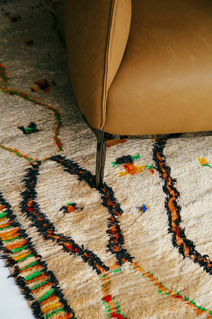 Modern Rug Image 12410 Vintage Moroccan Azilal Tribe Berber Rug