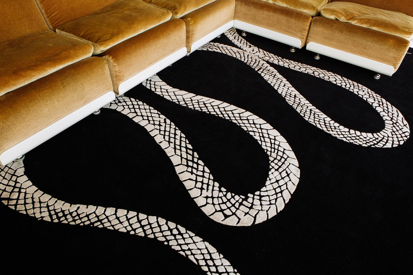 Modern Rug Image 14017 Year of the Snake by Liesel Plambeck