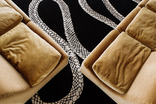 Modern Rug Image 14014 Year of the Snake by Liesel Plambeck