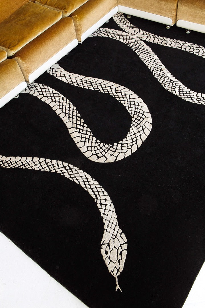 Modern Rug Image 14015 Year of the Snake by Liesel Plambeck