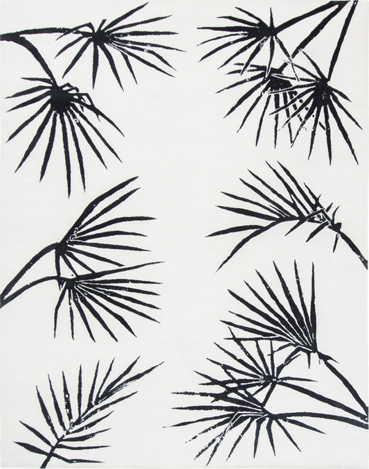Modern Rug Image 10297 Six Palms by Liesel Plambeck