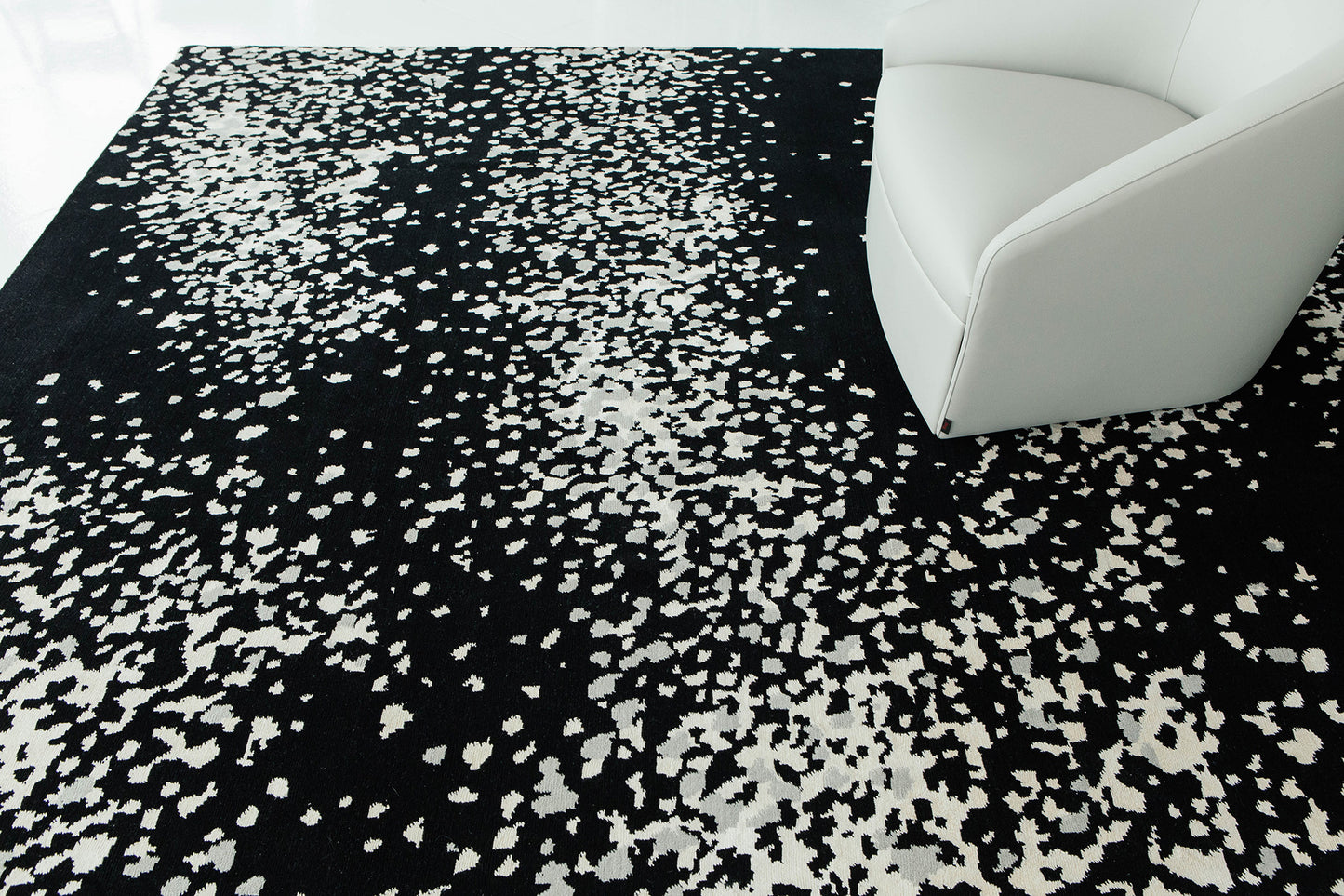 Modern Rug Image 2614 Cloudburst by Liesel Plambeck