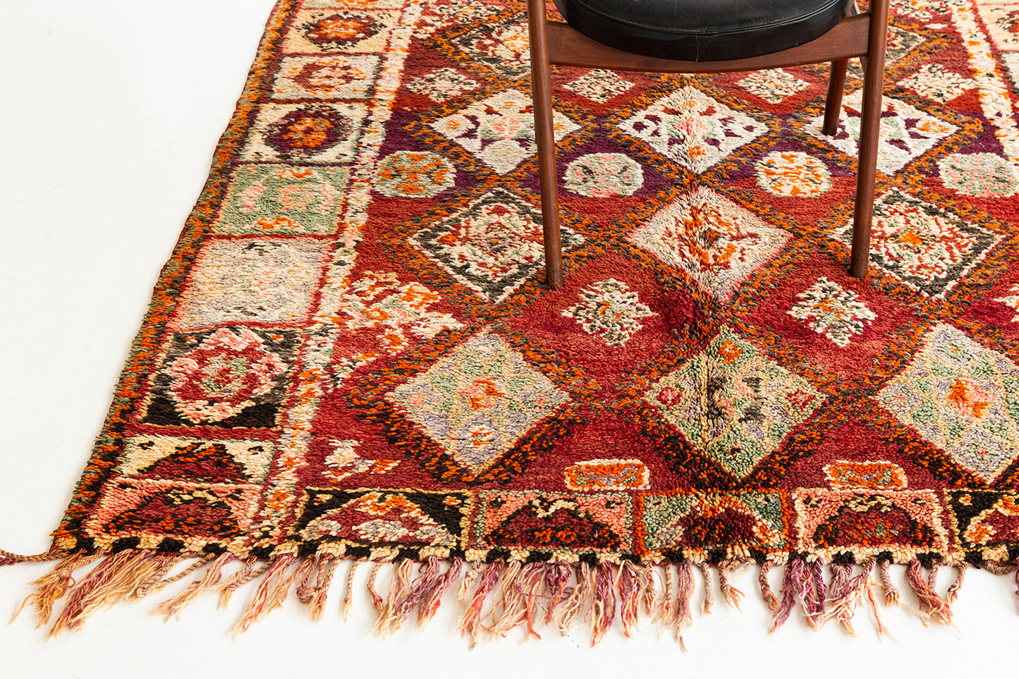 Modern Rug Image 13652 Vintage Moroccan Rug High Atlas Tribe