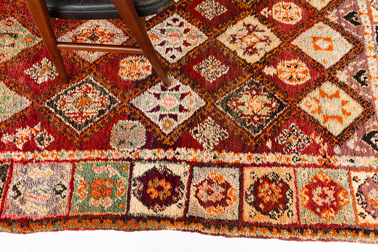 Modern Rug Image 13654 Vintage Moroccan Rug High Atlas Tribe