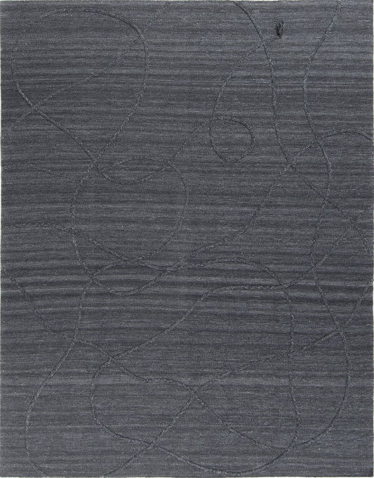 Modern Rug Image 5195 How to tie a knot by Liesel Plambeck