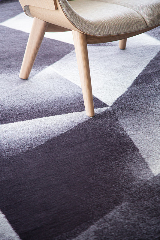 Modern Rug Image 10326 Slow Burn by Liesel Plambeck