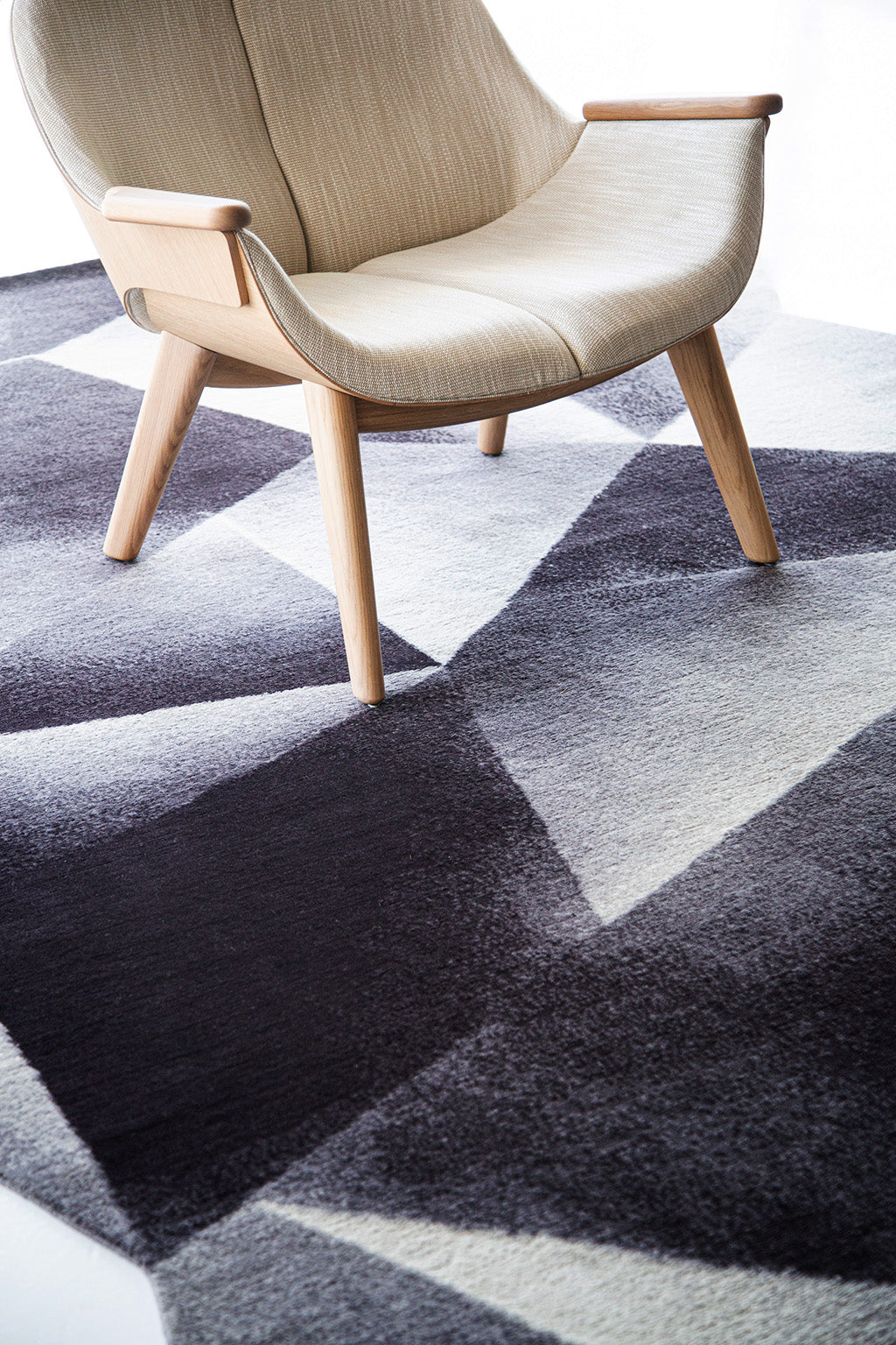 Modern Rug Image 10330 Slow Burn by Liesel Plambeck