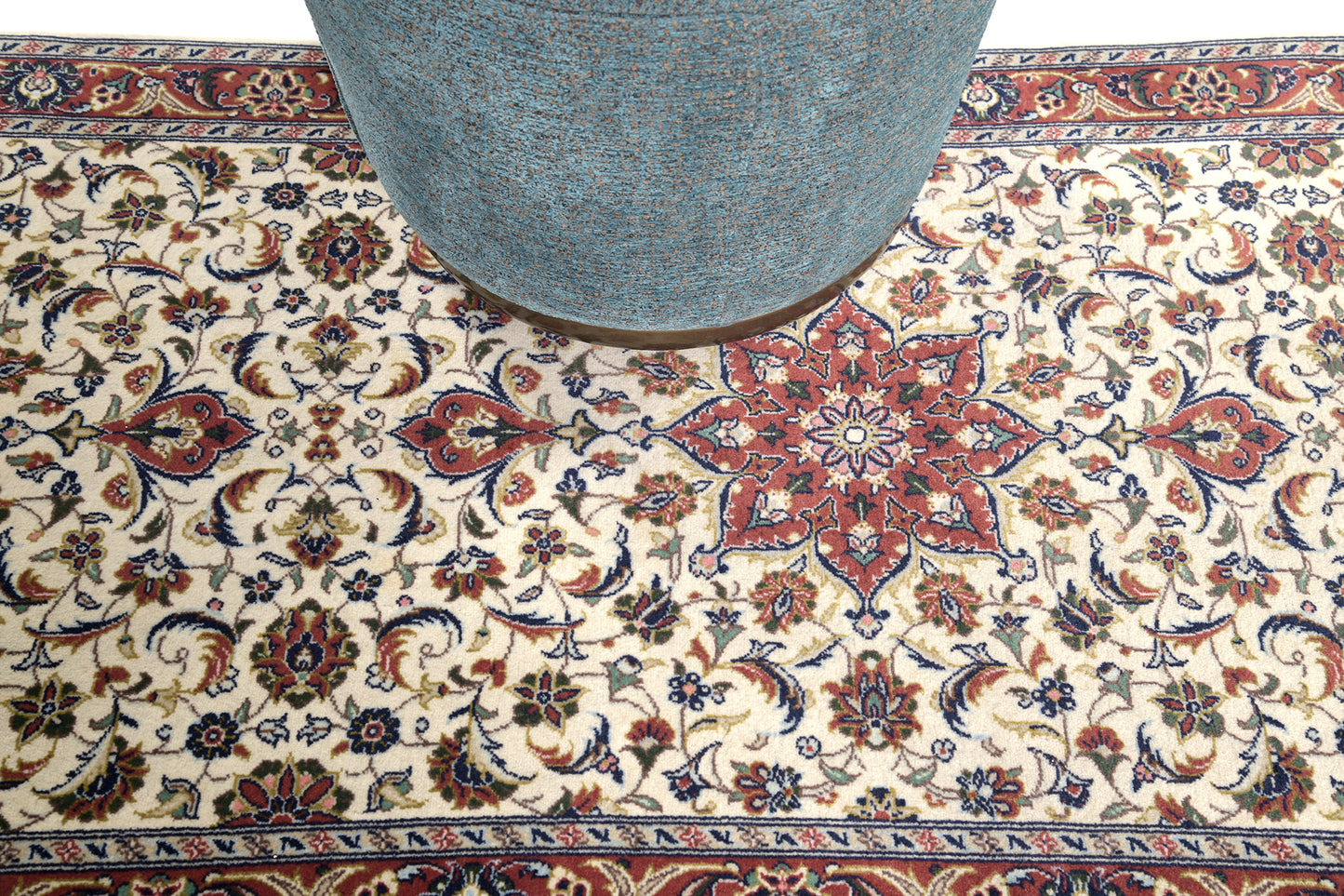 Persian Rug 3613 Vintage Persian Kashan 28022