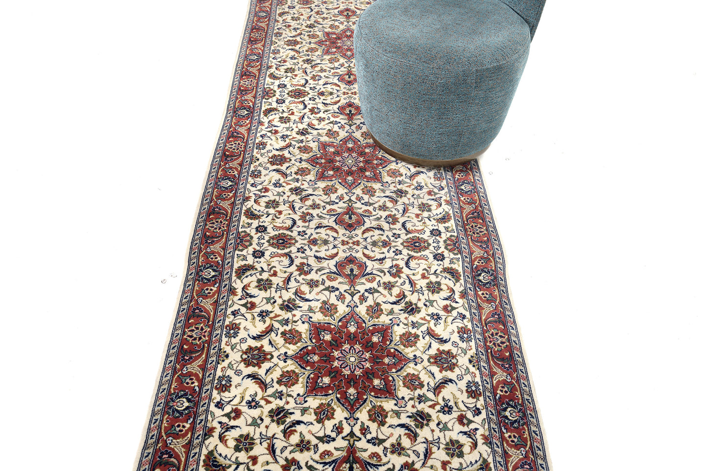 Persian Rug 3612 Vintage Persian Kashan 28022