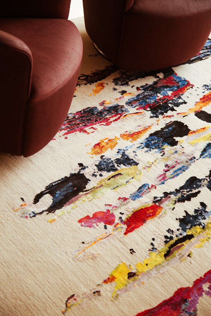 Modern Rug Image 1972 Bisous by Citizen Artist