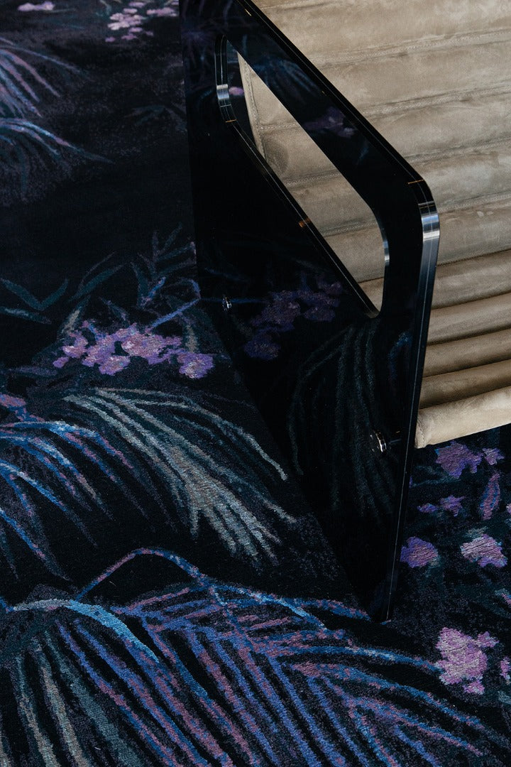 Modern Rug Image 7076 Midnight by Liesel Plambeck
