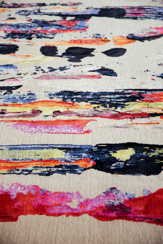 Modern Rug Image 1975 Bisous by Citizen Artist
