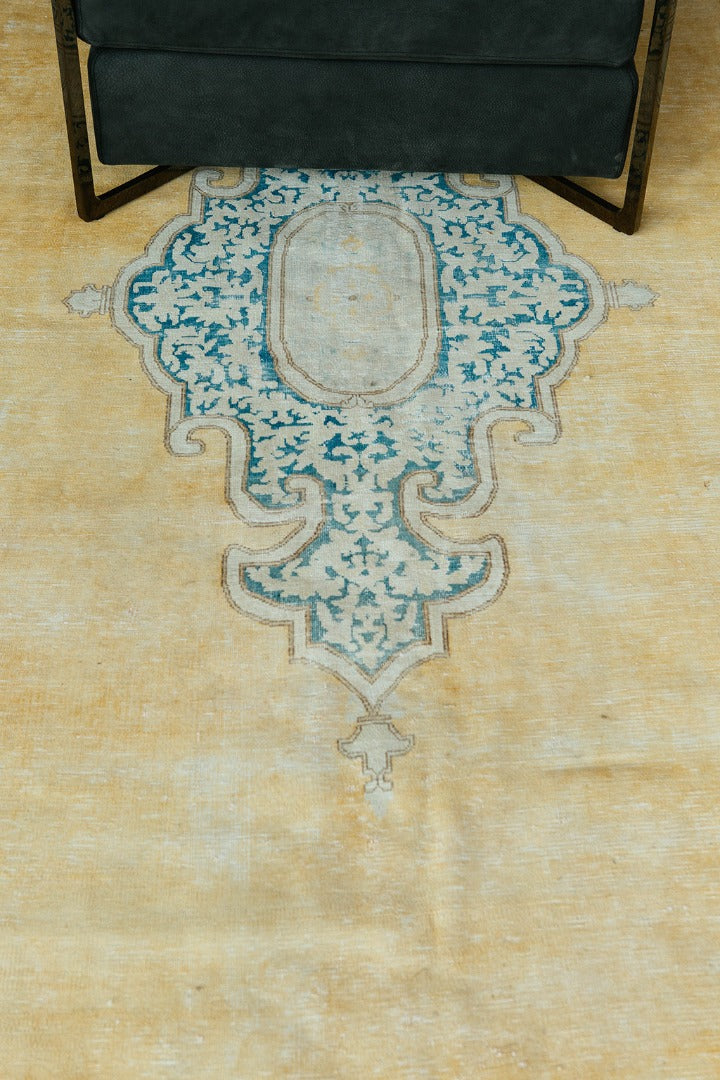 Persian Rug 3700 Vintage Persian Kerman 28109