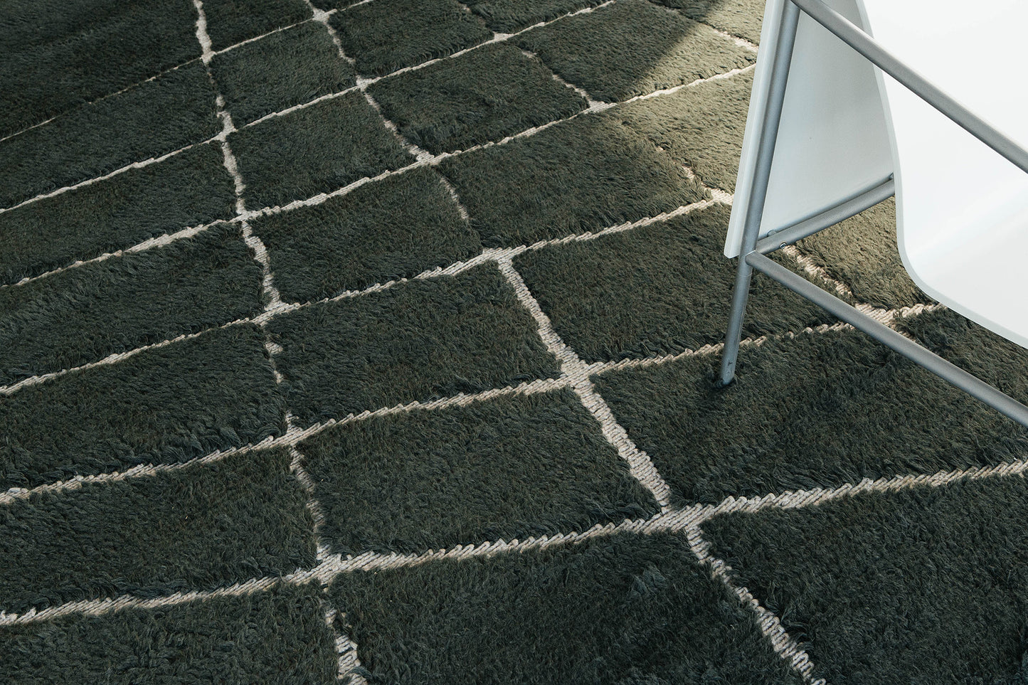 Modern Rug Image 13831 Walk this Way by Liesel Plambeck