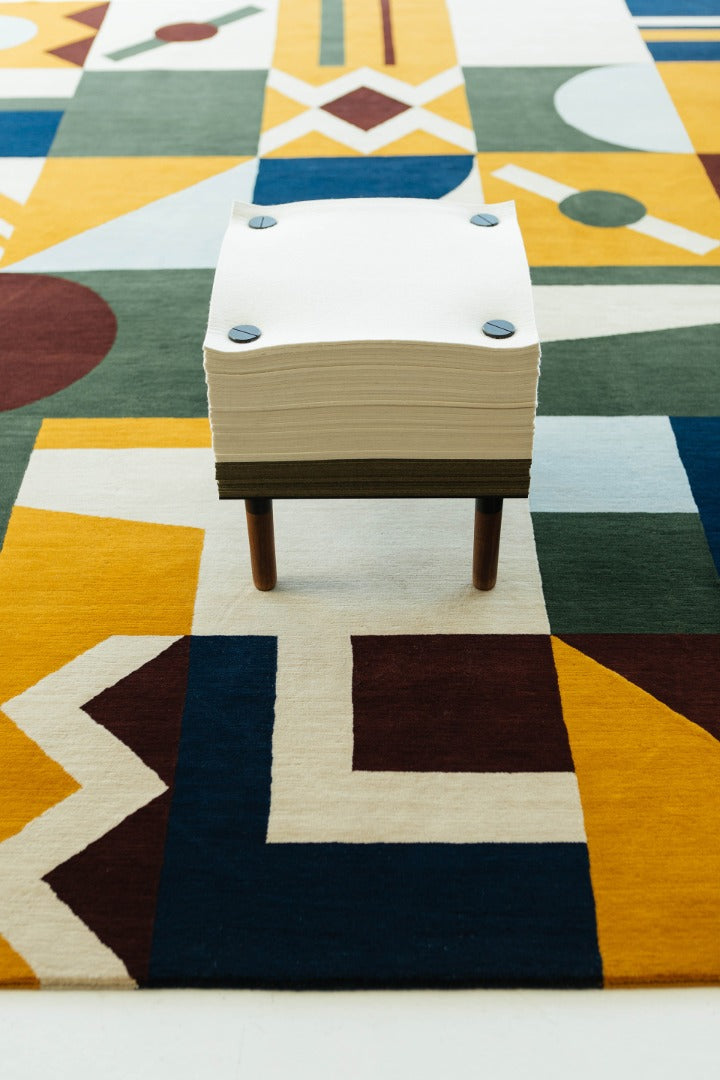Modern Rug Image 9189 Pazzo, Baci Collection by Citizen Artist