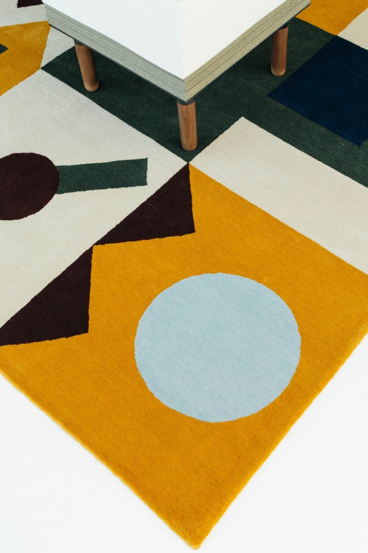 Modern Rug Image 9190 Pazzo, Baci Collection by Citizen Artist